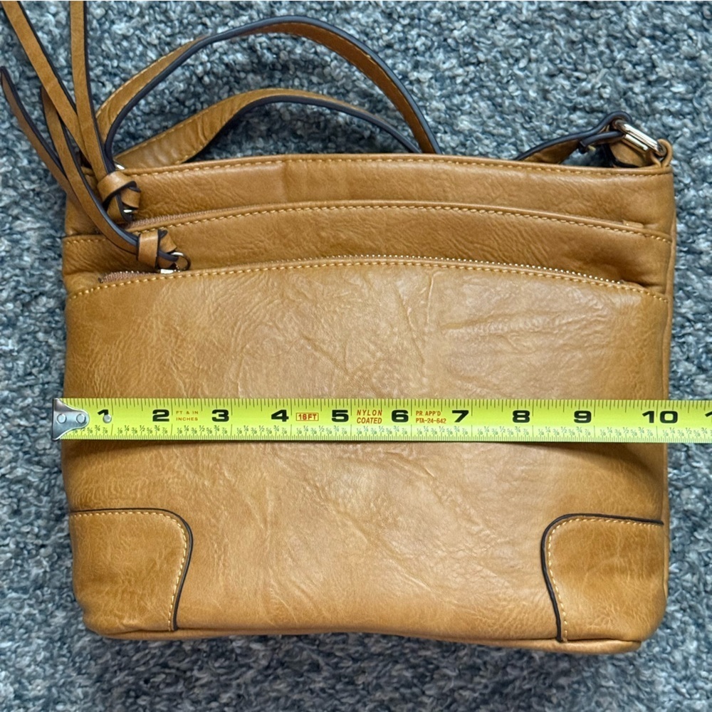 Tan Shoulder Crossbody Bag - Picture 10 of 11